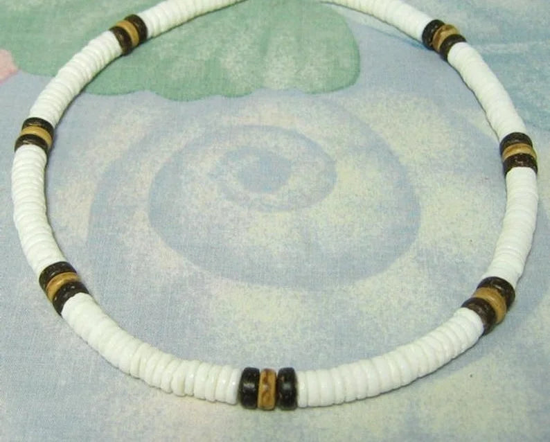 FBA Men's African Surfer Beaded Necklace | Boho Jewelry