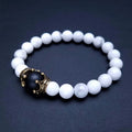 FBA Tiger Eye Stone Crown Charm Bracelet for Men | Luxury Jewelry