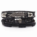 FBA Vintage Beads Leather Bracelet | Men's & Women's Fashion Jewelry