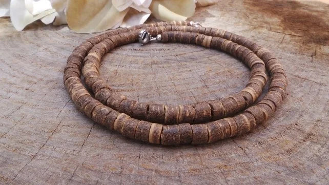 FBA Men's African Surfer Beaded Necklace | Boho Jewelry