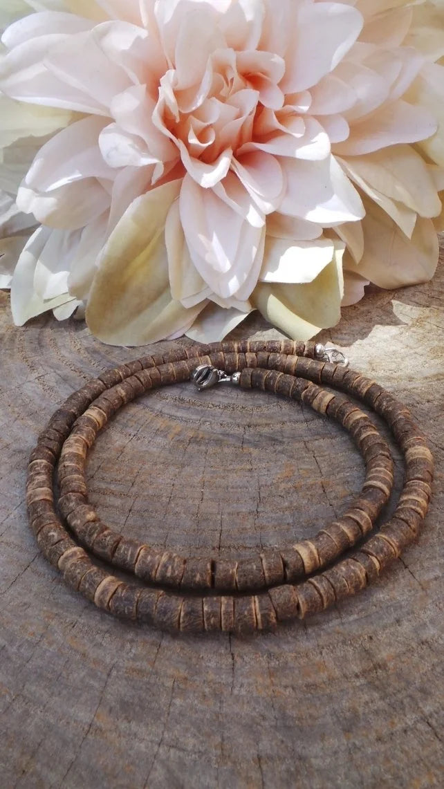 FBA Men's African Surfer Beaded Necklace | Boho Jewelry