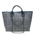 Fashion Nylon Chain Tote Bag for Women – Large Shoulder Handbag & Messenger Shopping Bag