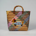 Dachshund Woven Rattan Basket Bag – Portable Commuter Beach Bag in Bamboo & Braided Styles
