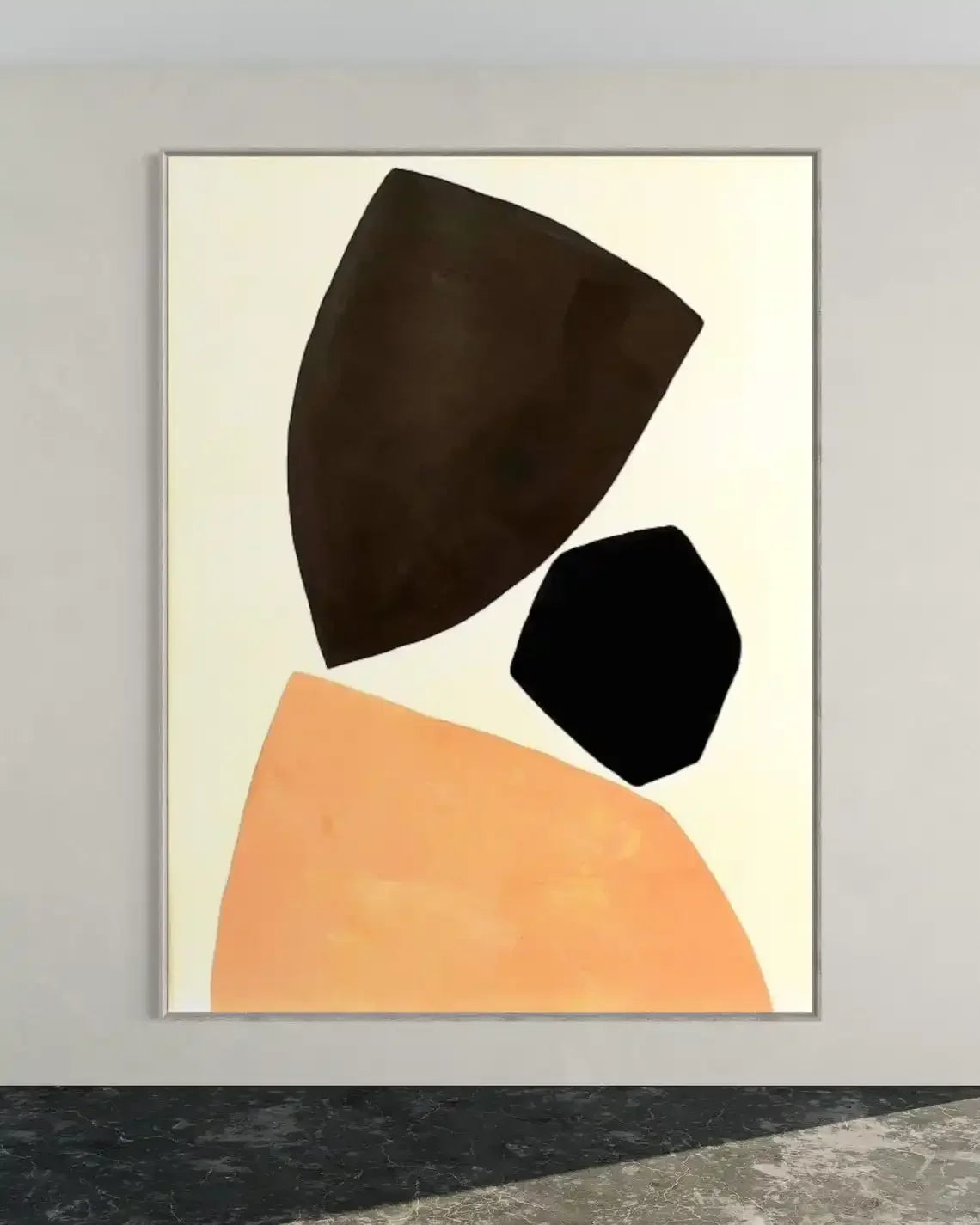 Abstract Geometric Canvas Print | Minimalist Wall Art | FBA Vibes