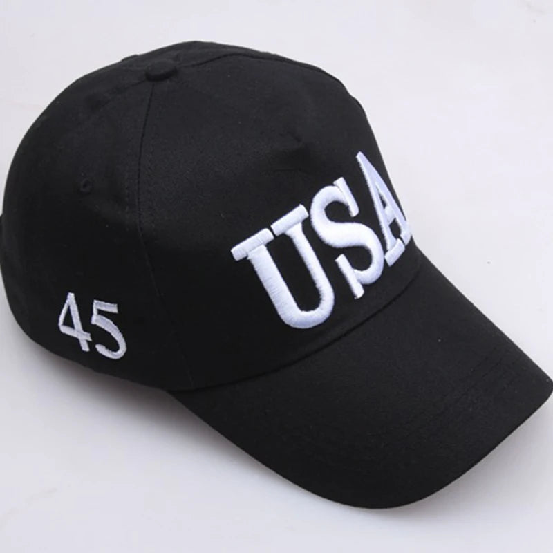 FBA USA Flag Embroidered Baseball Cap | Unisex Outdoor Sports Hat