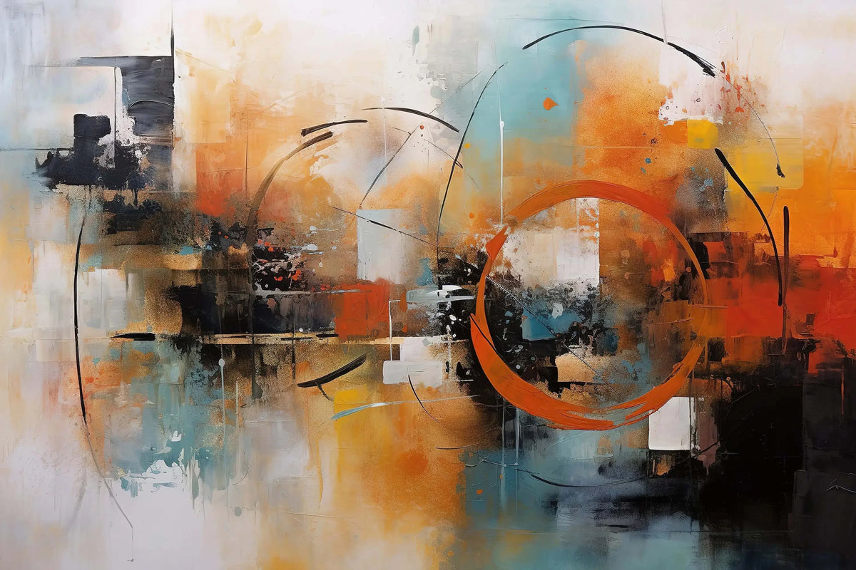 Abstract Paint by Numbers Kit | DIY Oil Painting on Canvas | FBA Vibes