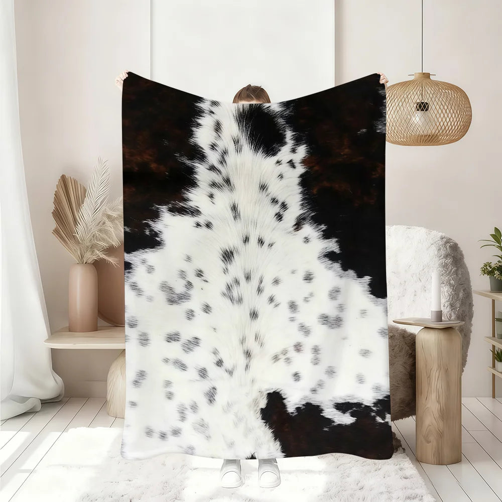 Printed Plush Throw Blanket – 4 Colors | FBA Vibes