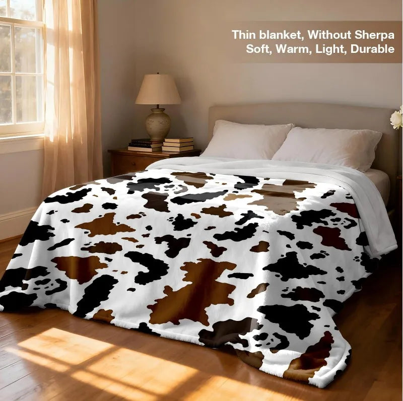 Animal Print Flannel Throw Blanket – 8 Colors | FBA Vibes