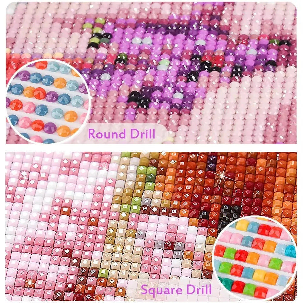 Abstract African Woman Diamond Painting Kit | Full Drill 5D DIY Mosaic Art