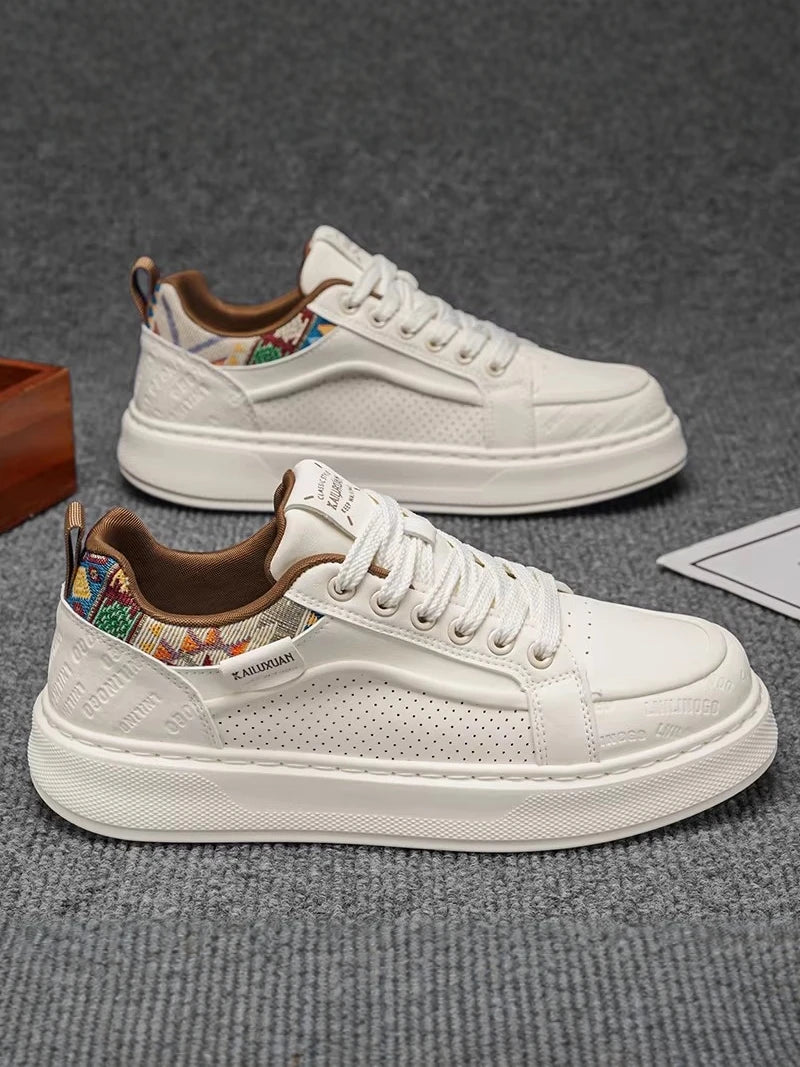 FBA Men's Breathable Thick Bottom Anti-Slip Sneakers | Lightweight Casual Shoes