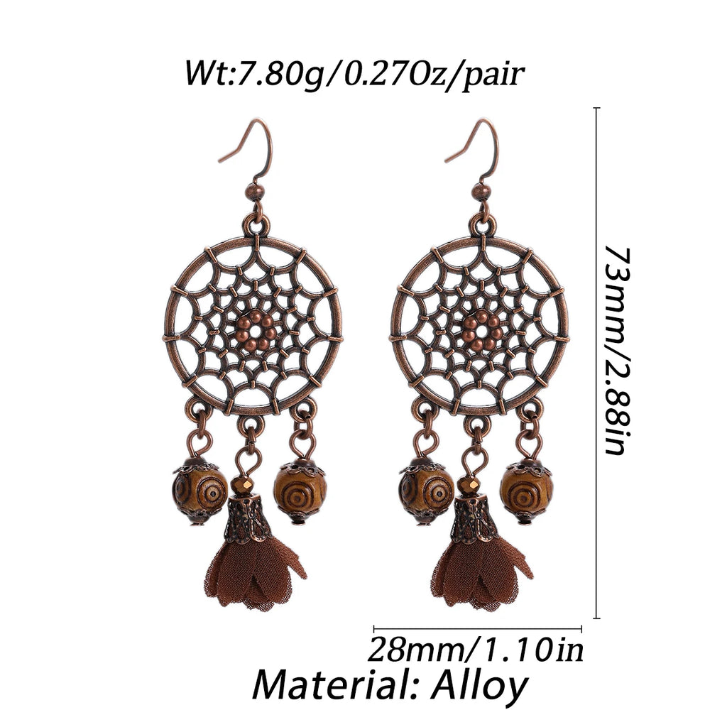 FBA Dream Catcher Feather Boho Leather Necklace | Women's Jewelry Gift