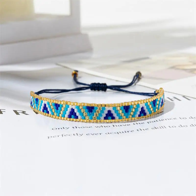 FBA Boho Handmade Beaded Bracelet for Women | Mexico Fashion Jewelry