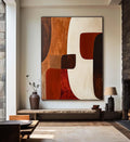 Abstract Geometric Canvas Print | Minimalist Wall Art | FBA Vibes