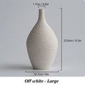 Nordic Ceramic Flower Vase | Minimalist Home & Office Decor