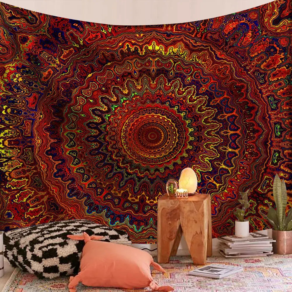 Indian Mandala Print Tapestry Blanket – 24 Designs | FBA Vibes