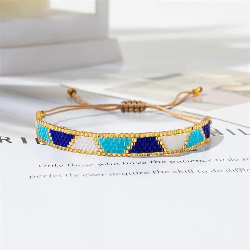 FBA Boho Handmade Beaded Bracelet for Women | Mexico Fashion Jewelry