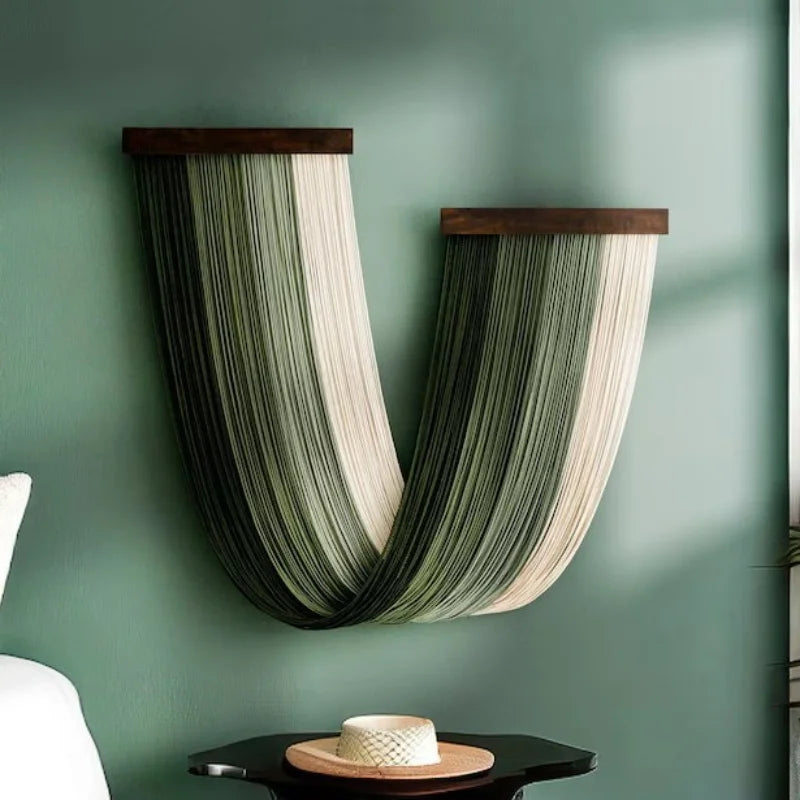 Boho Tassel Wall Tapestry | Hand-Woven Nordic Home Decor