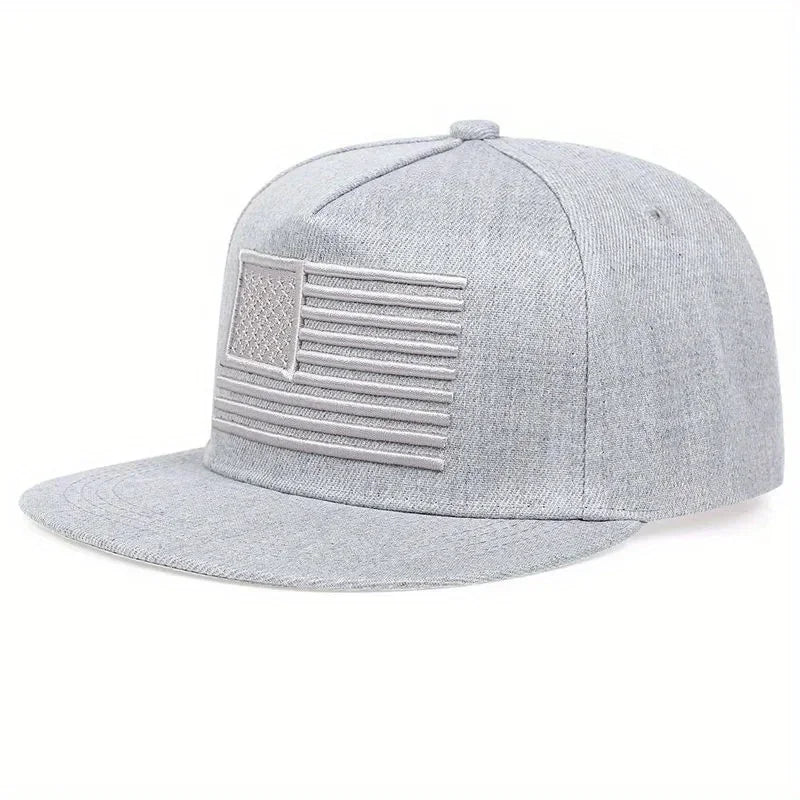 FBA USA Flag Camo Snapback Baseball Cap | Men's Trucker Hat