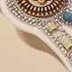 FBA Women's Beaded Fairy Style Flat Roman Sandals | Plus Size Ethnic Shoes