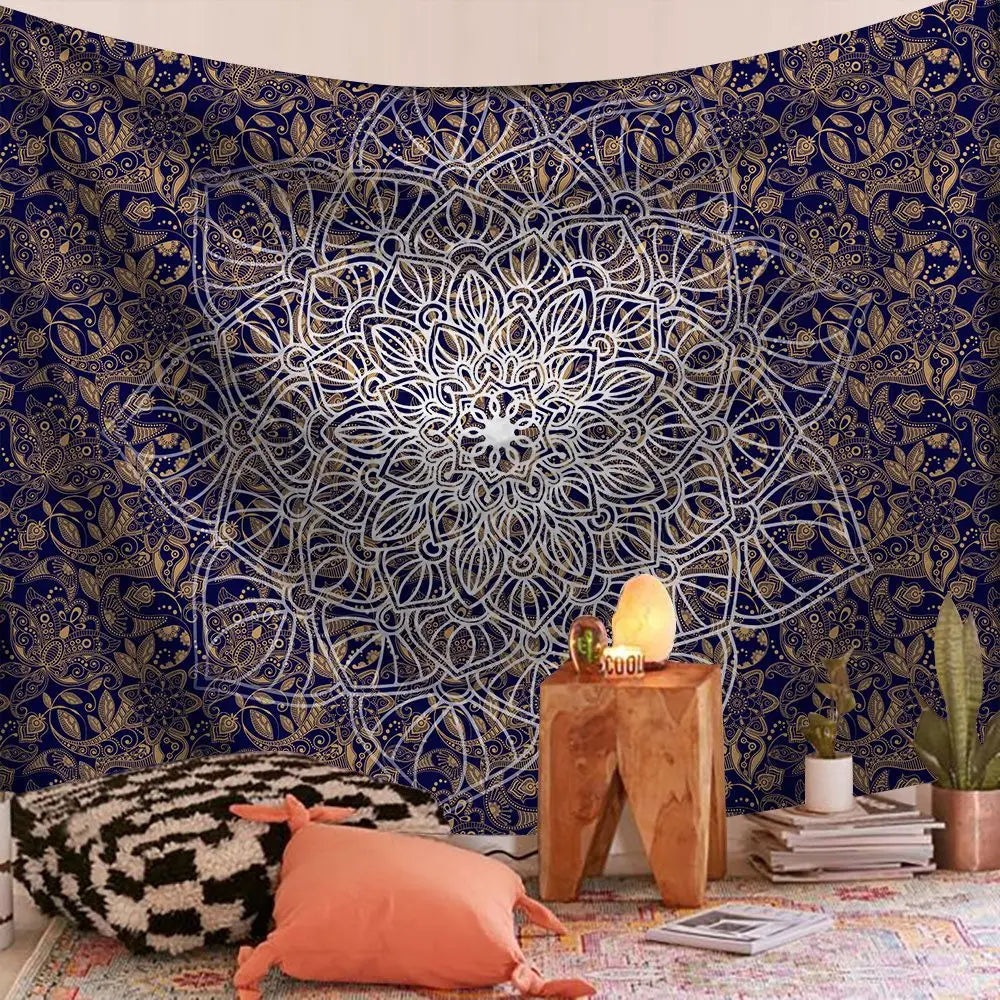 Indian Mandala Print Tapestry Blanket – 24 Designs | FBA Vibes