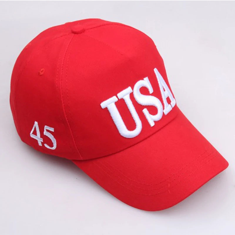 FBA USA Flag Embroidered Baseball Cap | Unisex Outdoor Sports Hat