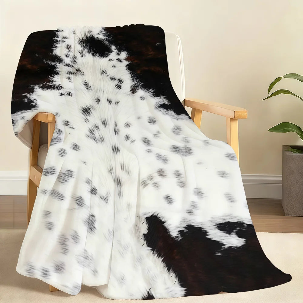 Printed Plush Throw Blanket – 4 Colors | FBA Vibes
