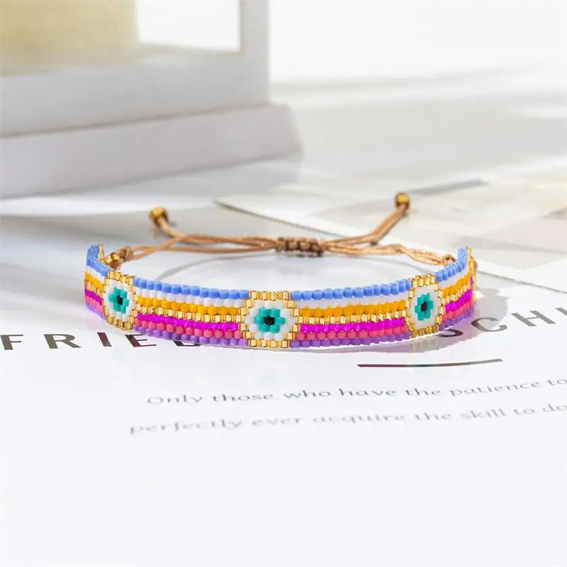 FBA Boho Handmade Beaded Bracelet for Women | Mexico Fashion Jewelry