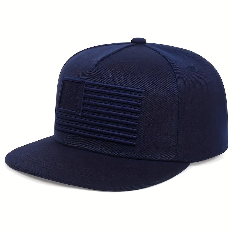 FBA USA Flag Camo Snapback Baseball Cap | Men's Trucker Hat