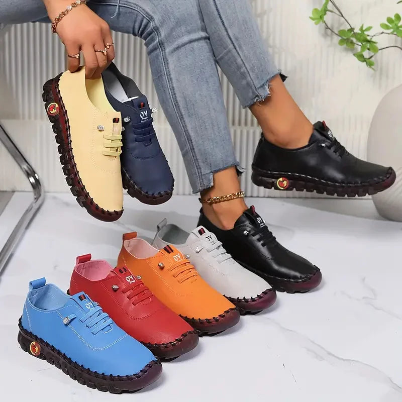 FBA Women's Fashion Soft Bottom Sneakers | Lightweight Outdoor Designer Shoes