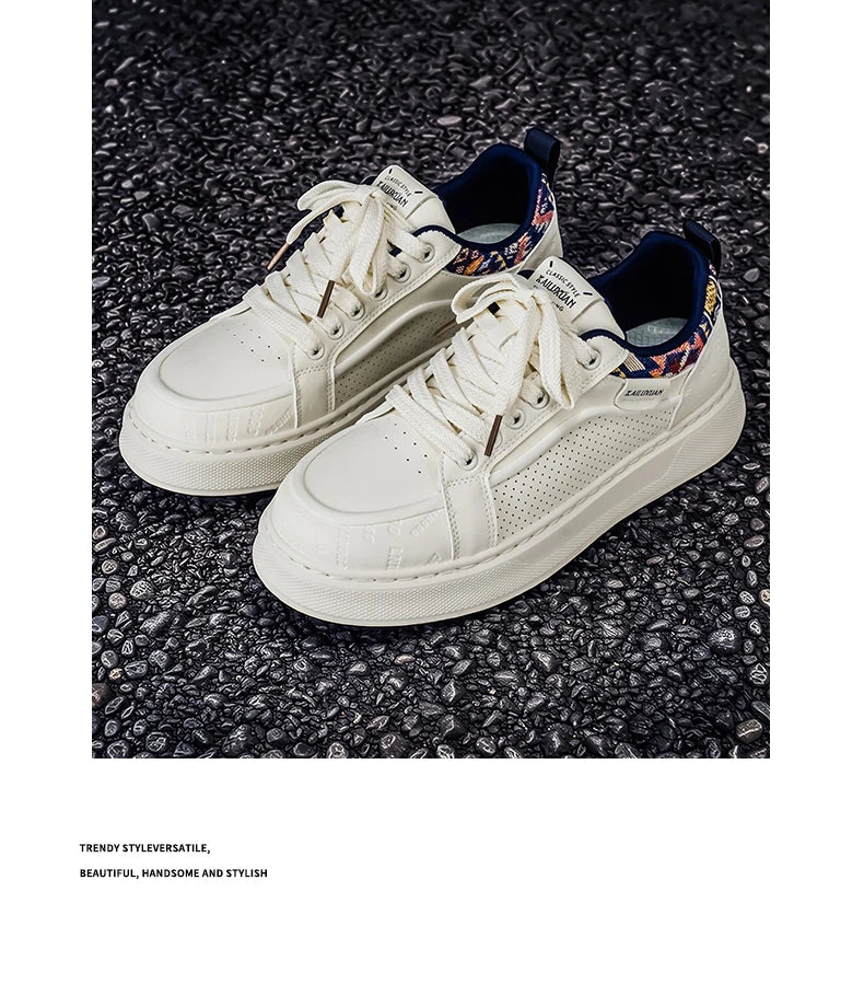 FBA Men's Breathable Thick Bottom Anti-Slip Sneakers | Lightweight Casual Shoes