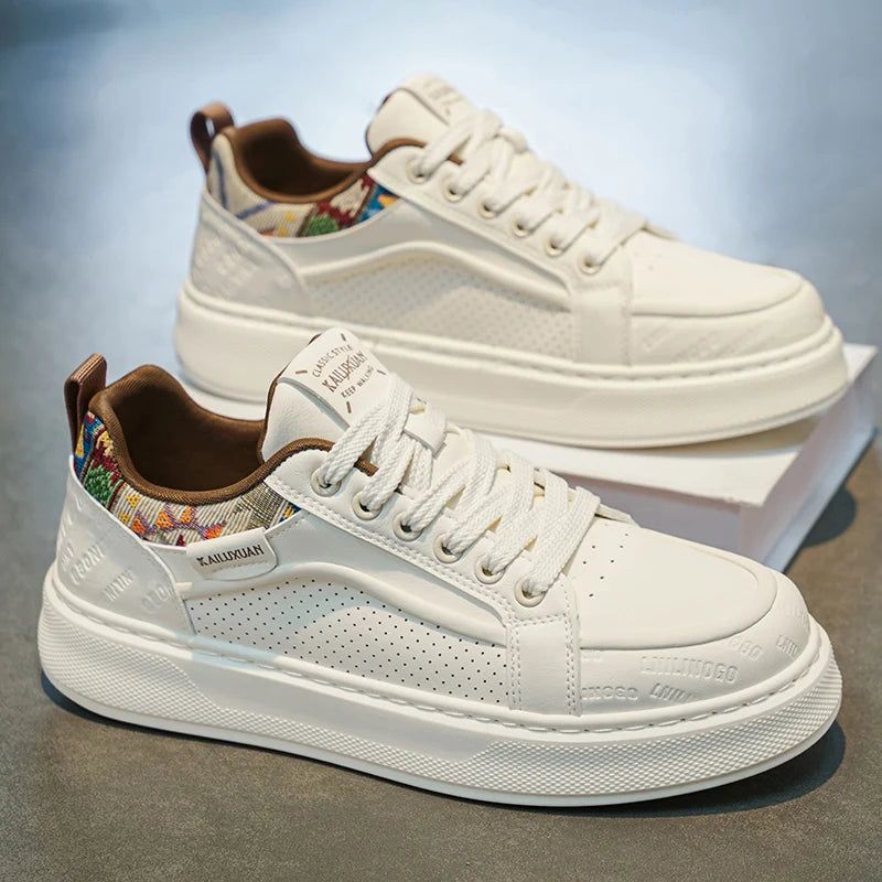 FBA Men's Breathable Thick Bottom Anti-Slip Sneakers | Lightweight Casual Shoes