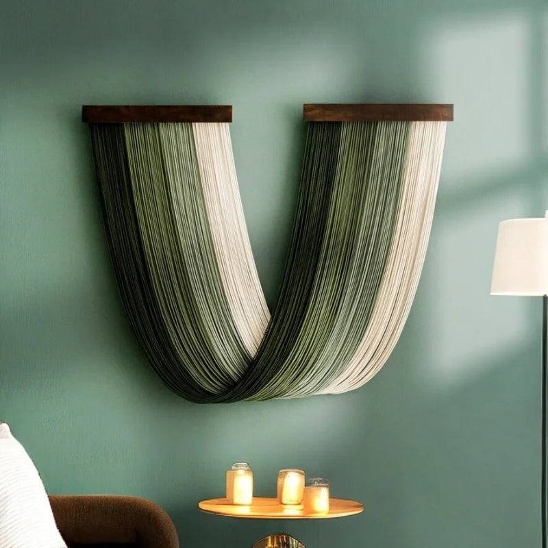 Boho Tassel Wall Tapestry | Hand-Woven Nordic Home Decor