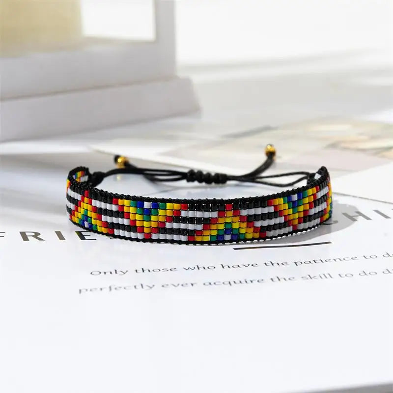FBA Boho Handmade Beaded Bracelet for Women | Mexico Fashion Jewelry