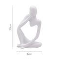 Mini Thinker Resin Sculpture | Modern Abstract Desktop Ornament for Home & Office