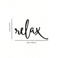 Black Metal Wall Art | Aluminum Iron Hanging Sign for Modern Home Decor