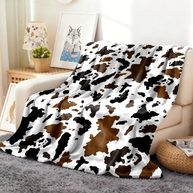 Animal Print Flannel Throw Blanket – 8 Colors | FBA Vibes