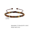 FBA Natural Blue Beaded Boho Bracelet for Men | Handmade Jewelry