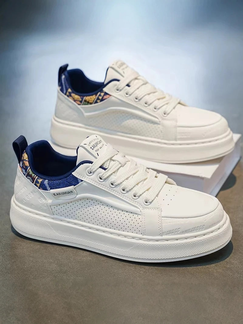 FBA Men's Breathable Thick Bottom Anti-Slip Sneakers | Lightweight Casual Shoes