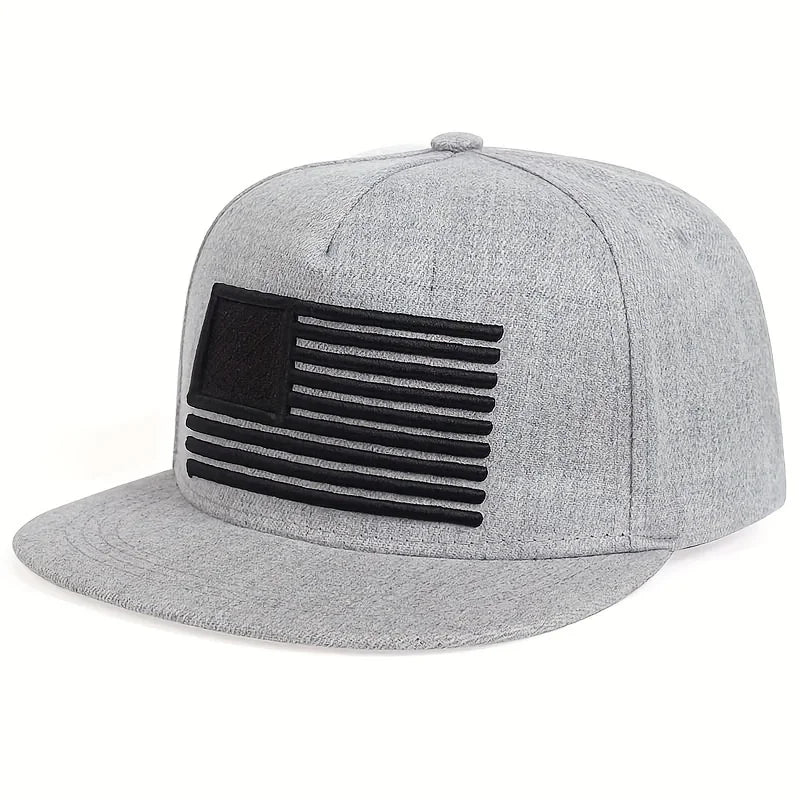 FBA USA Flag Camo Snapback Baseball Cap | Men's Trucker Hat