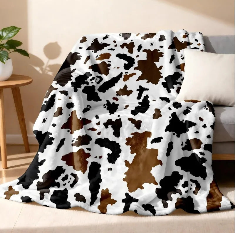 Animal Print Flannel Throw Blanket – 8 Colors | FBA Vibes