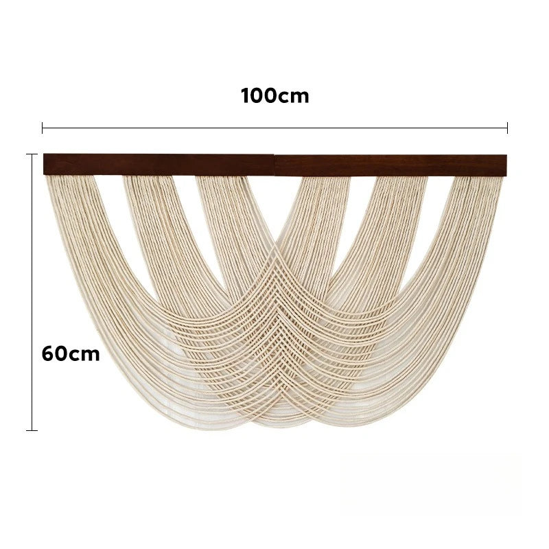 Handmade Boho Woven Tapestry | Macrame Wall Hanging for Bedroom & Living Room
