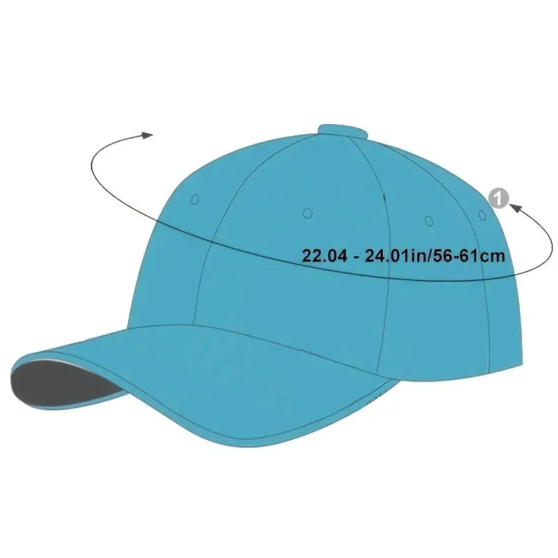 FBA USA Flag Embroidered Baseball Cap | Unisex Outdoor Sports Hat