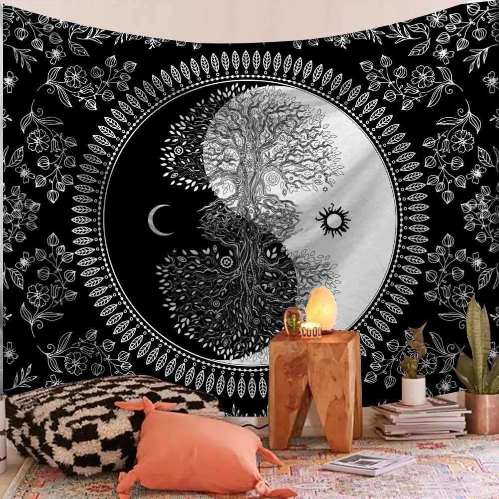 Indian Mandala Print Tapestry Blanket – 24 Designs | FBA Vibes