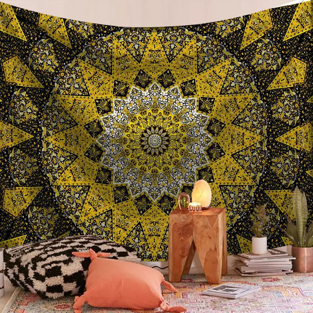Indian Mandala Print Tapestry Blanket – 24 Designs | FBA Vibes