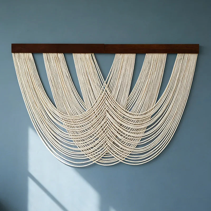 Handmade Boho Woven Tapestry | Macrame Wall Hanging for Bedroom & Living Room