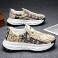 FBA Bohemia Print Canvas Sneakers | Breathable Anti-Slip Casual Shoes