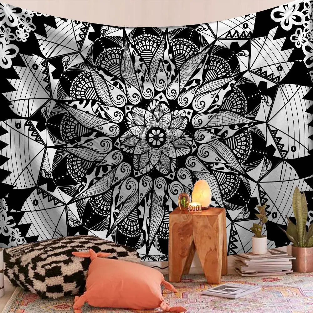 Indian Mandala Print Tapestry Blanket – 24 Designs | FBA Vibes