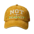 NOT DEAD YET Denim Baseball Cap | FBA Vibes