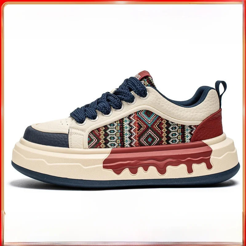 FBA Men's Casual Canvas Anti-Slip Sneakers | Lightweight Breathable Sports Shoes