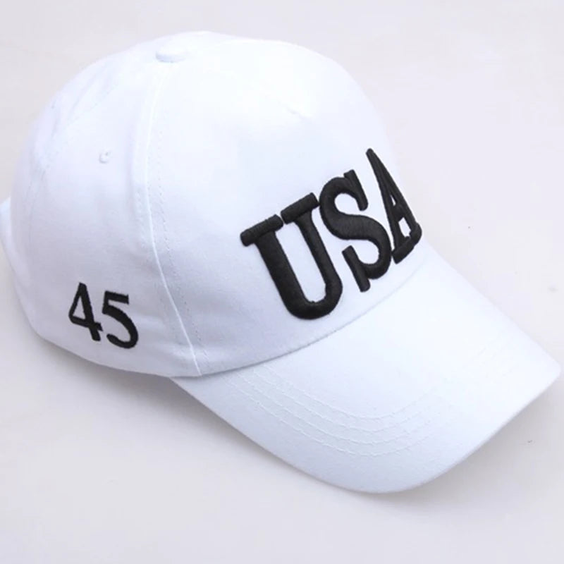 FBA USA Flag Embroidered Baseball Cap | Unisex Outdoor Sports Hat